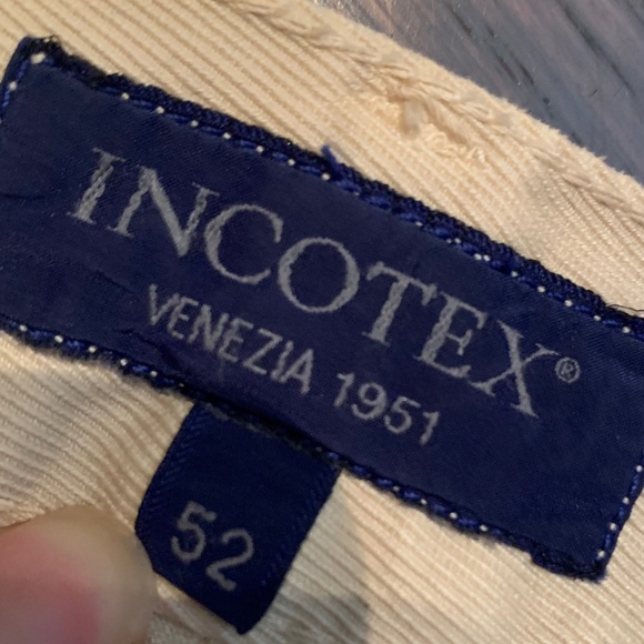 Incotex Men's pant twill in jean 5 pocket style. - Picture 3 of 8